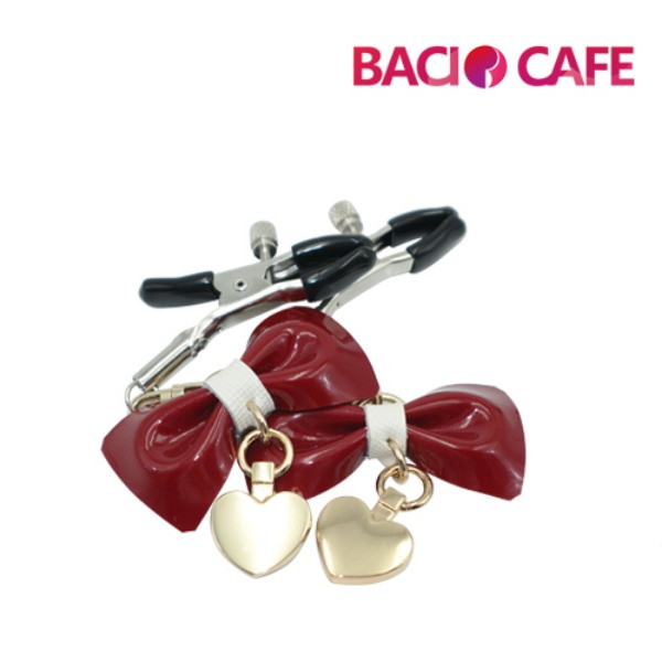 [유두집게] BacioCafe(바치오카페) 수제 리본 니플 클램프 (유두 클램프)