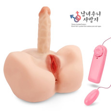 [대형자위/딜도] 남녀추니 사방지 (대한민국 최초! 음경, 음부, 애널이 하나로 합쳐진 남녀추니 사방지)
