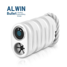 [진동형자위] 알원블릿 (자위의신세계/남성단련/더블포인트삽입/10가지진동모드/USB충전)