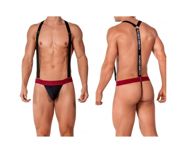 [Roger Smuth] Thongs Black (RS016)